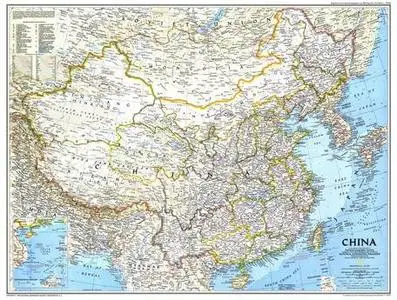 National Geographic China Map