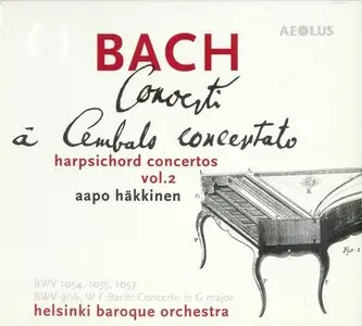 Aapo Hakkinen - Bach: Harpsichord Concertos, Vol. 2 (2013)