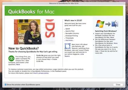 Intuit QuickBooks for Mac 2016 17.0.3 R4 MacOSX