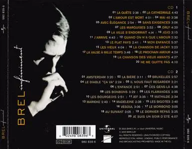 Jacques Brel - Infiniment (2003) 2CDs