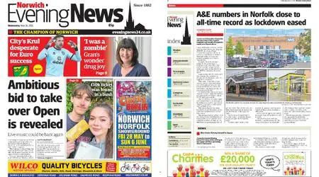 Norwich Evening News – May 26, 2021