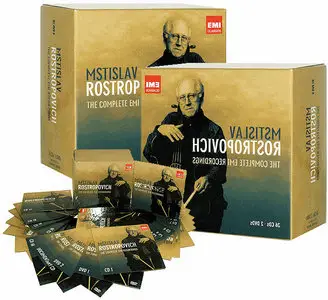 "Slava": The Complete EMI Recordings of Mstislav Rostropovich (Scans & Bonus CD: Interview with Rostropovich)
