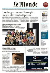 Le Monde du Vendredi 3 Juillet 2015