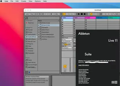 Ableton Live Suite 11.0.11 macOS