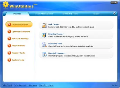 WinUtilities v9.6 Professional Edition
