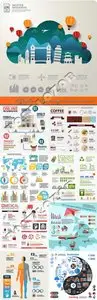 Infographics and diagram design elements vector set 206