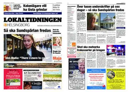 Lokaltidningen Helsingborg – 16 mars 2019