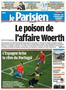 Le Parisien - Mercredi 30 juin 2010 + Cahier Paris