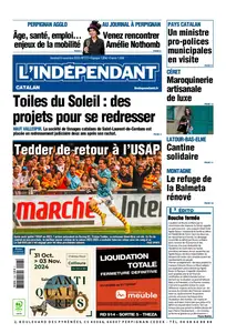 L'Indépendant - 8 Novembre 2024