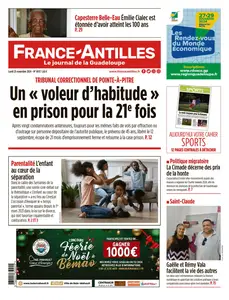 France-Antilles Guadeloupe - 25 Novembre 2024