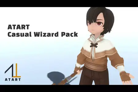 Unity Asset - ATART Casual Wizard Pack v1.0