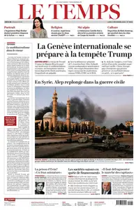 Le Temps - 2 Decembre 2024