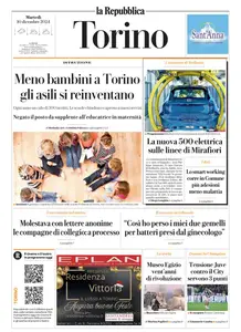 la Repubblica Torino - 10 Dicembre 2024