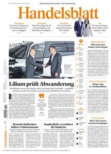 Handelsblatt  - 20 August 2024