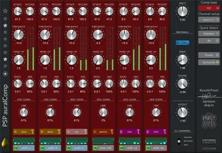 PSP auralComp v2.0.0 U2B macOS