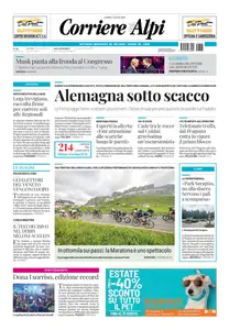 Corriere delle Alpi - 7 Luglio 2025
