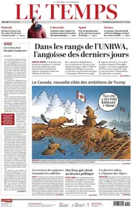 Le Temps - 10 Janvier 2025