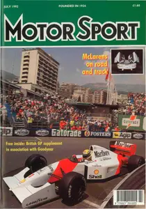 Motor Sport Magazine - July 1992