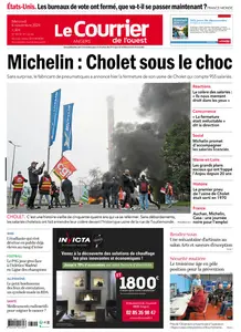 Le Courrier de l'Ouest Angers - 6 Novembre 2024