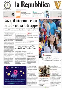 la Repubblica - 11 Ottobre 2025