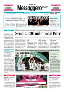 Messaggero Veneto Gorizia - 25 Novembre 2024