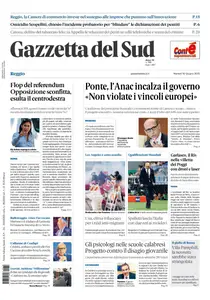 Gazzetta del Sud Reggio Calabria - 10 Giugno 2025