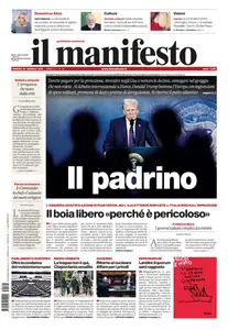 il Manifesto - 24 Gennaio 2025