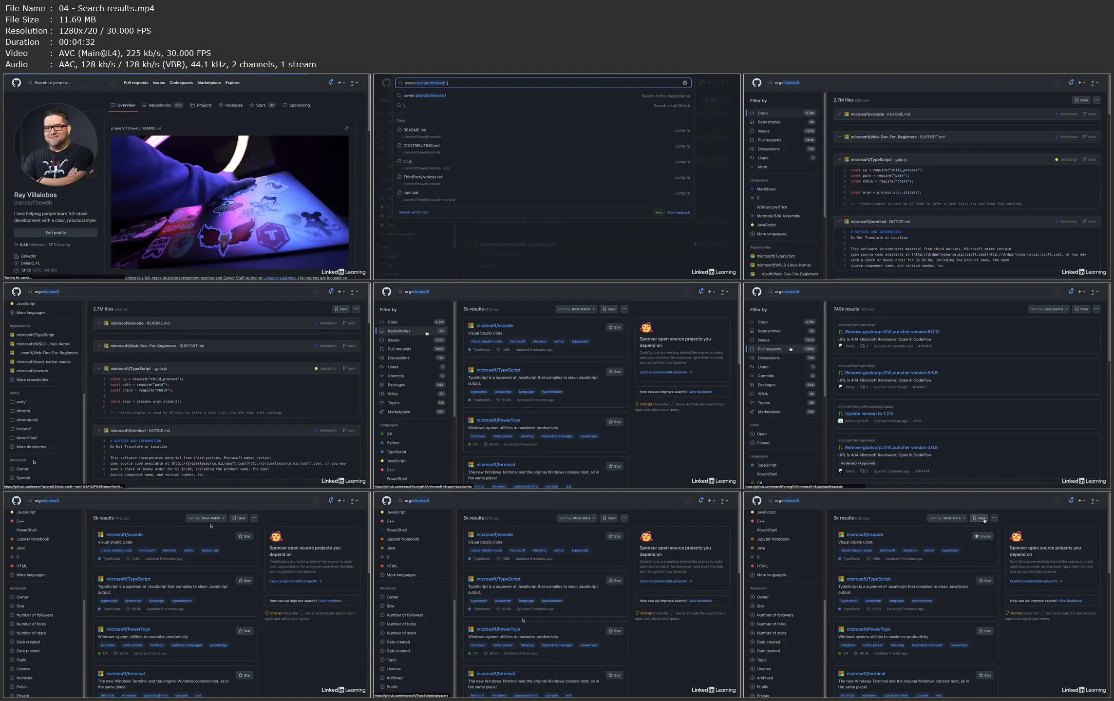 Practical GitHub Code Search