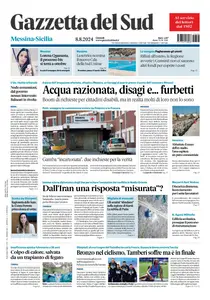 Gazzetta del Sud Messina - 8 Agosto 2024