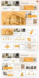Landscape Real Estate - PowerPoint Template NTPWUCM