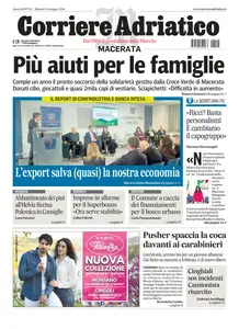 Corriere Adriatico Macerata - 14 Maggio 2024