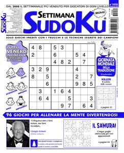 Settimana Sudoku N.1050 - 26 Settembre 2025