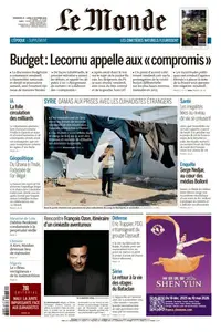 Le Monde du Dimanche 26 et Lundi 27 Octobre 2025