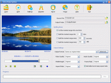 Aone Ultra Video Splitter v5.4.1025