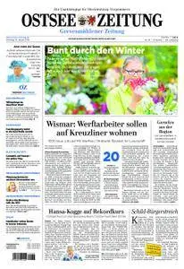 Ostsee Zeitung Grevesmühlener Zeitung - 16. Januar 2018
