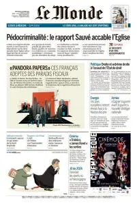 Le Monde du Mercredi 6 Octobre 2021