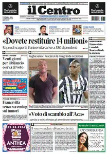 Il Centro Nazionale + Ed.Locali - 31.07.2014