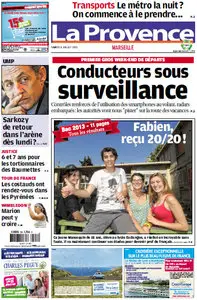 La Provence, Marseille - Samedi 6 Juillet 2013