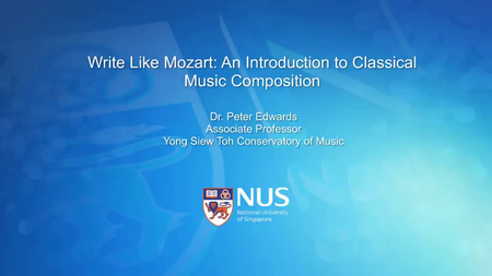 Write Like Mozart - An Introduction to Classical Music Composition [repost]