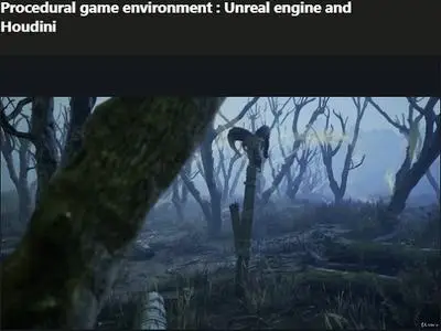Procedural Game Environment – Unreal Engine and Houdini