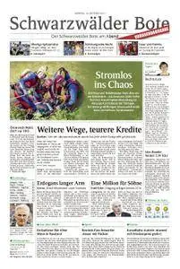 Schwarzwälder Bote Blumberg - 16. Oktober 2017