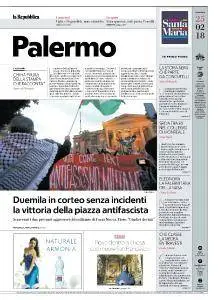 la Repubblica Palermo - 25 Febbraio 2018
