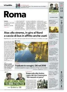 la Repubblica Roma - 27 Novembre 2018