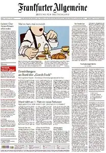 Frankfurter Allgemeine Zeitung mit RMZ vom 21. Januar 2011