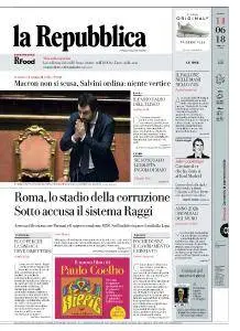 la Repubblica - 14 Giugno 2018