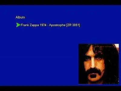 Frank Zappa - Apostrophe (') (1974) [2014, Vinyl Rip 16/44 & mp3-320 + DVD]