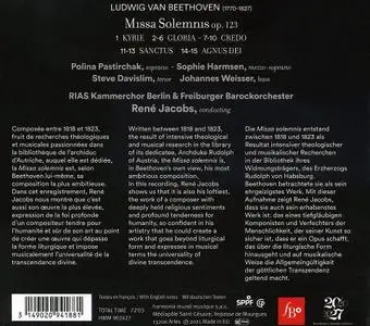 René Jacobs, Freiburger Barockorchester, RIAS Kammerchor - Beethoven: Missa Solemnis (2021)