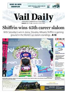 Vail Daily – March 07, 2021