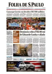 Folha de São Paulo - 21 de agosto de 2015 - Sexta