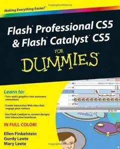 Flash Professional CS5 and Flash Catalyst CS5 For Dummies (Repost)